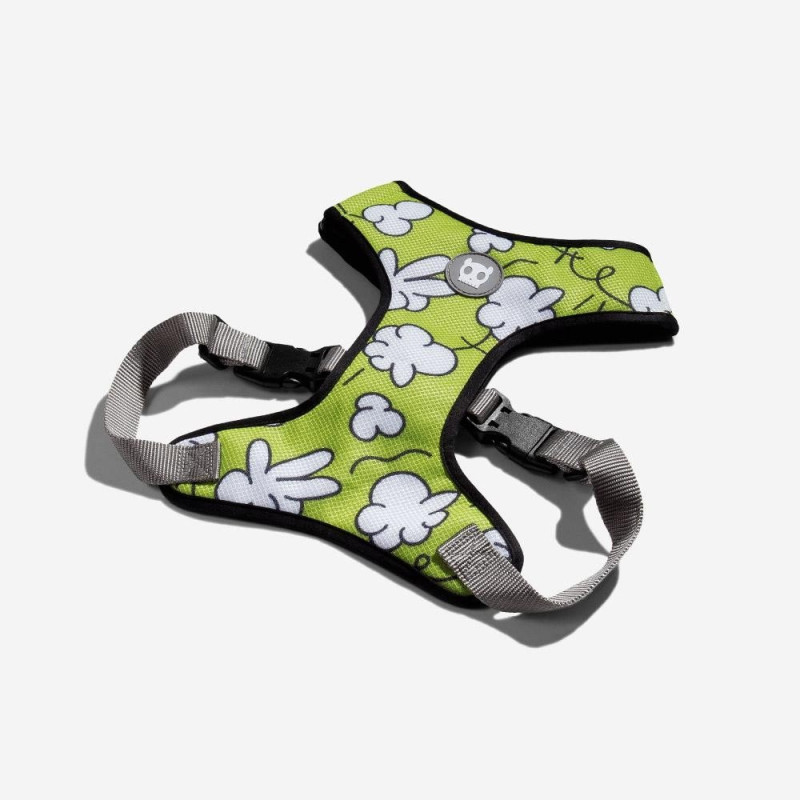 Zee.dog Arnés perro ajustable verde talla M. Collares para perros al mejor precio