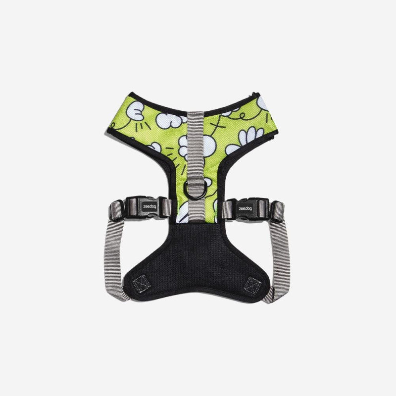 Zee.dog Arnés perro ajustable verde talla M. Collares para perros al mejor precio