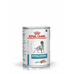 Royal Canin Hypoallergenic (Hipoalergénico) Húmedo Lata para Perro, 400 gr